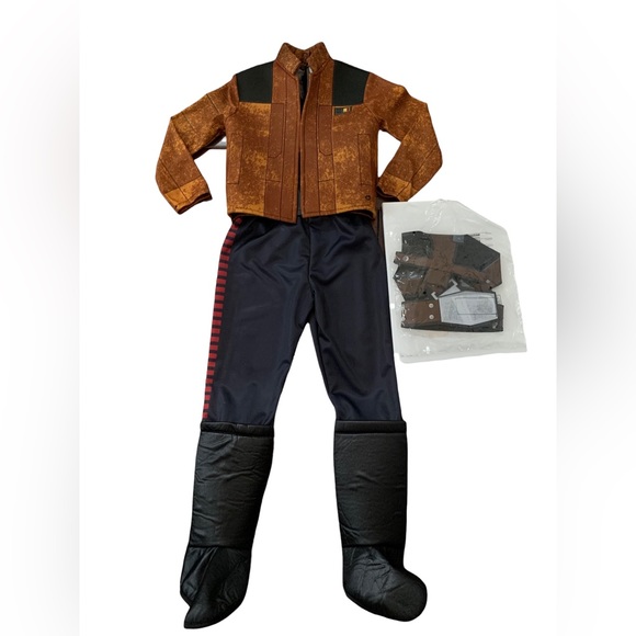 Rubie's Disney Star Wars Han Solo Jumpsuit child Costume, Size small (3-4 years) - Picture 2 of 16
